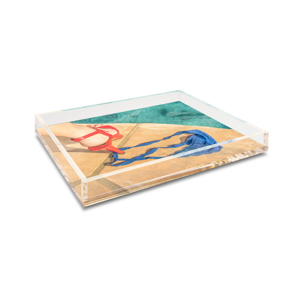 Cherry Acrylic Trays