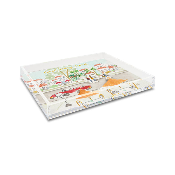 Coast Village Road Acrylic Trays