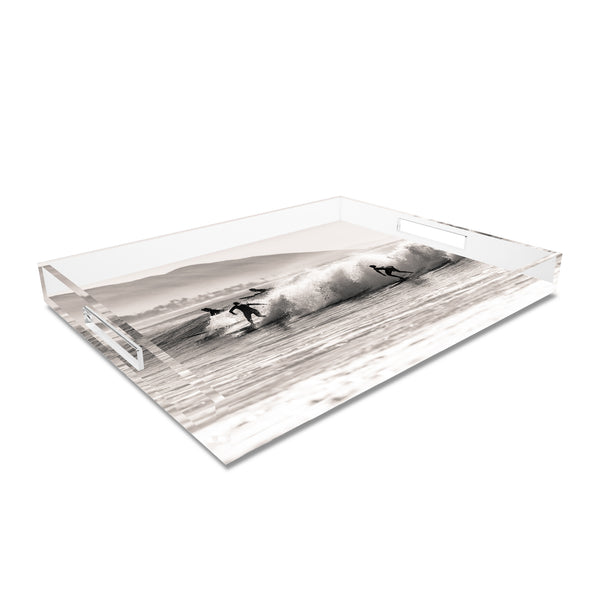 Party Wave Acrylic Trays