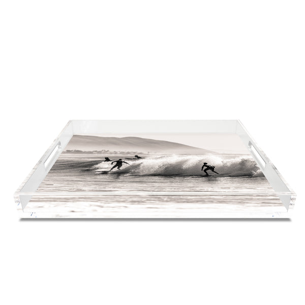 Party Wave Acrylic Trays