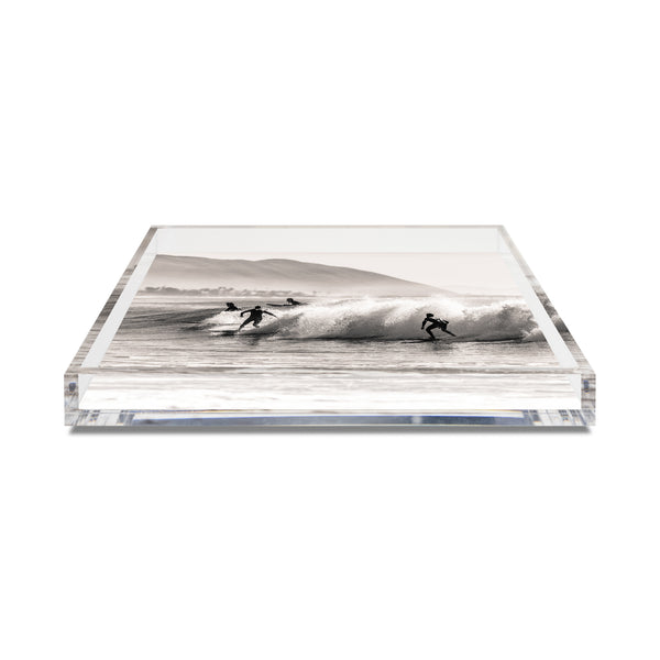 Party Wave Acrylic Trays