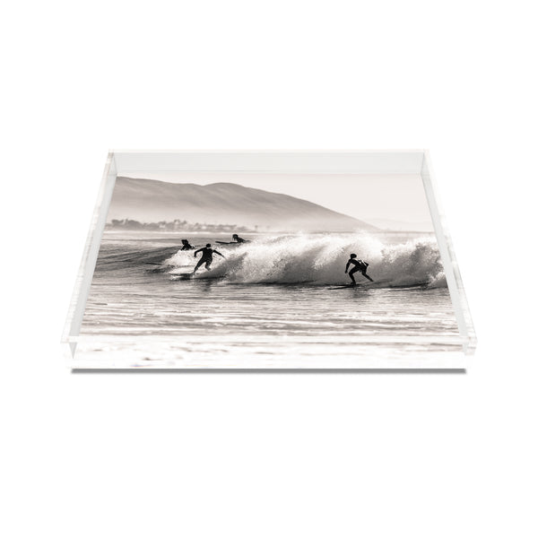 Party Wave Acrylic Trays