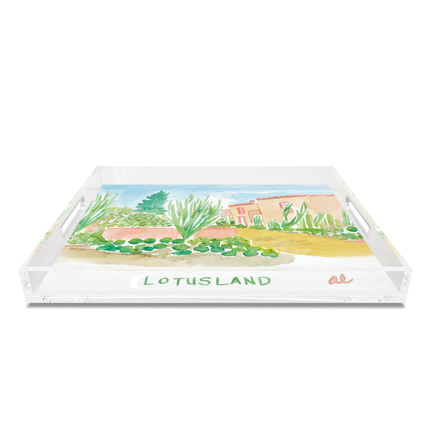 Lotusland Acrylic Trays